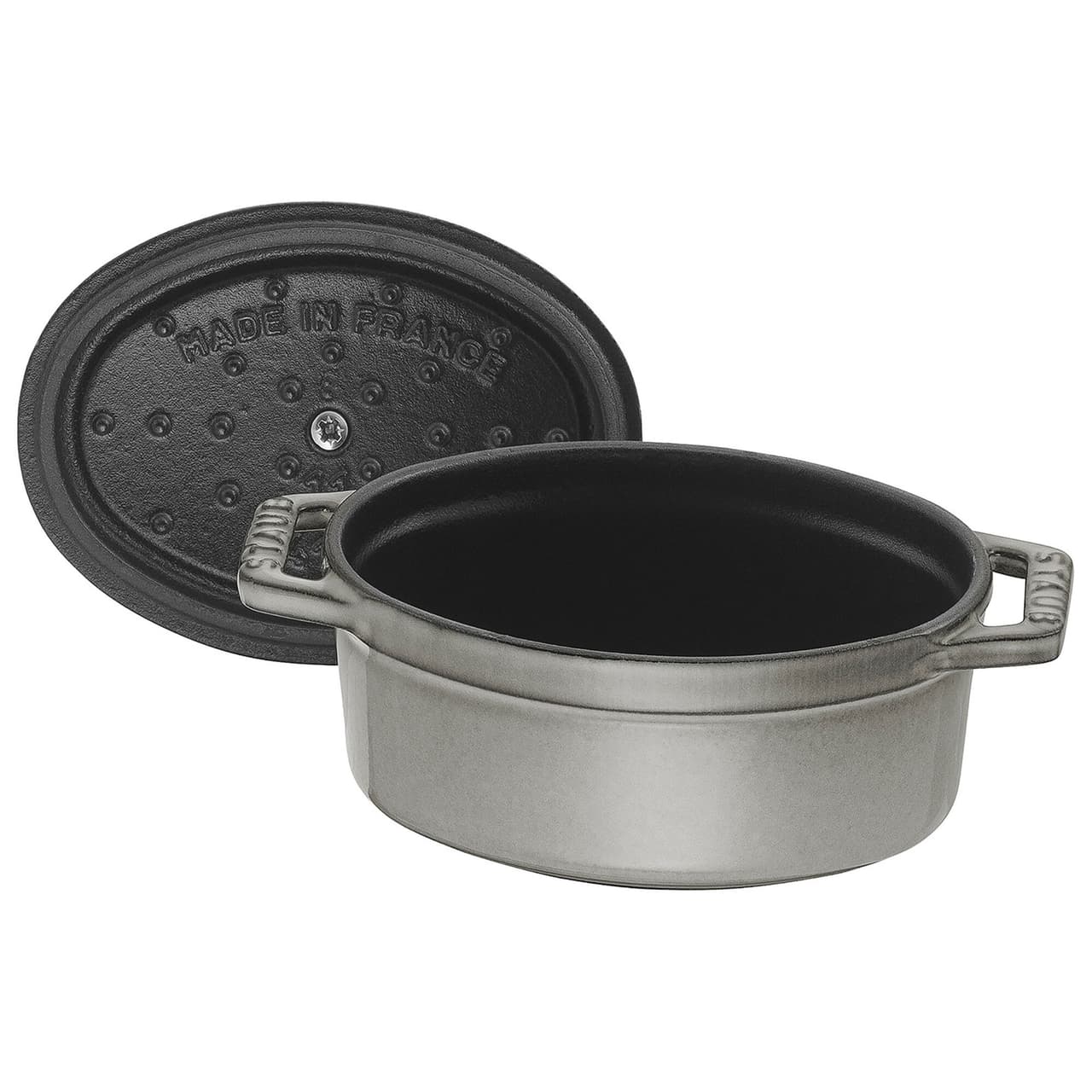 STAUB | LA COCOTTE - mini kokotka - Ø 110 mm - litina - grafitově šedá