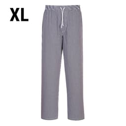 Bromley chef's trousers - check - size: XL	