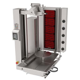 Electric kebab robot - 5 burners - max. 120 kg