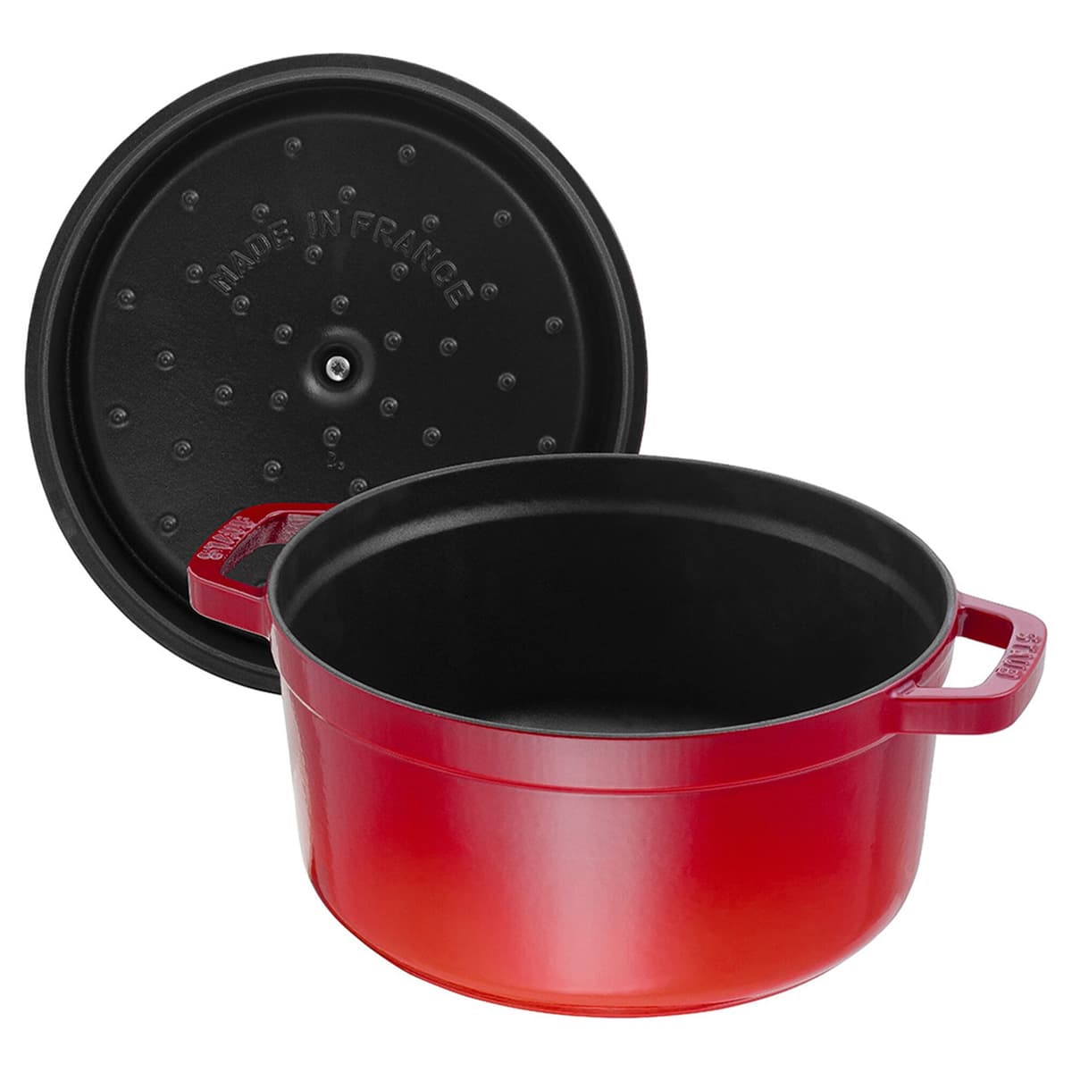 STAUB | LA COCOTTE - mini kokotka - Ø 100 mm - litina - třešňově červená