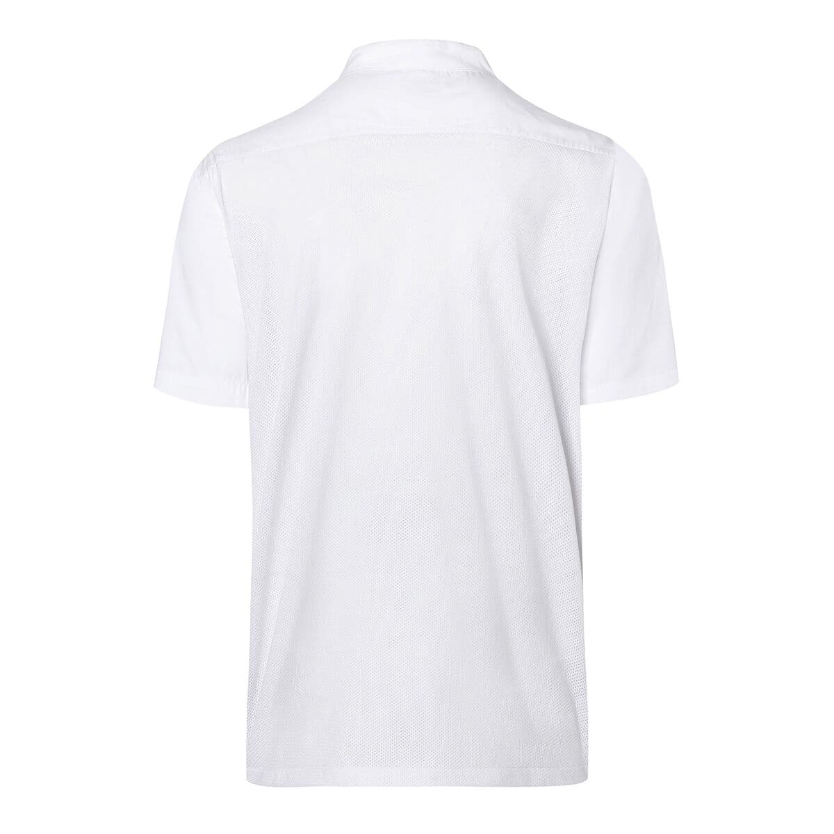 (6 pieces) Karlowsky - Short Sleeve Throw Over Cooking Shirt - White - Size: XS