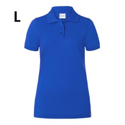 (6 pieces) Karlowsky - Ladies Workwear Poloshirt Basic - Blue - Size: L