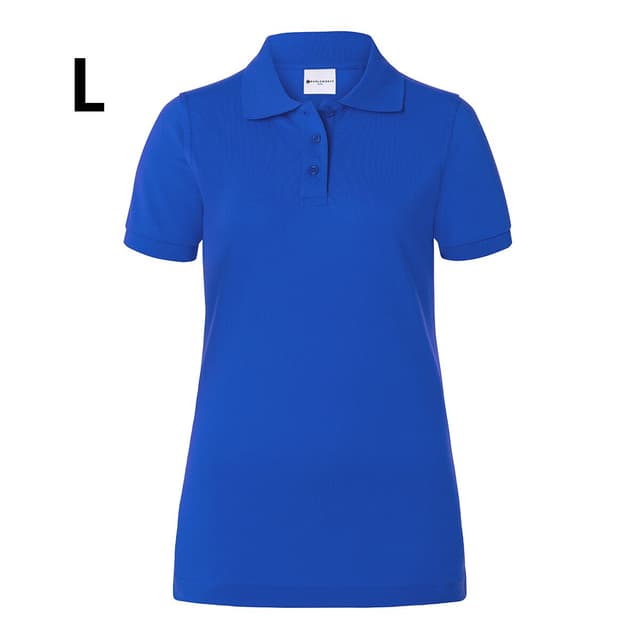 Karlowsky - Ladies Workwear Poloshirt Basic - Blue - Size: L