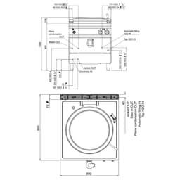 Elektro Kochkessel - 150 Liter - 18 kW - Indirekte Beheizung