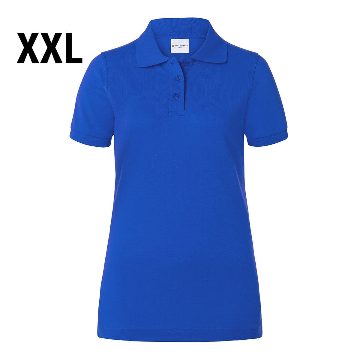 (6 pieces) Karlowsky - Ladies Workwear Poloshirt Basic - Blue - Size: 2XL