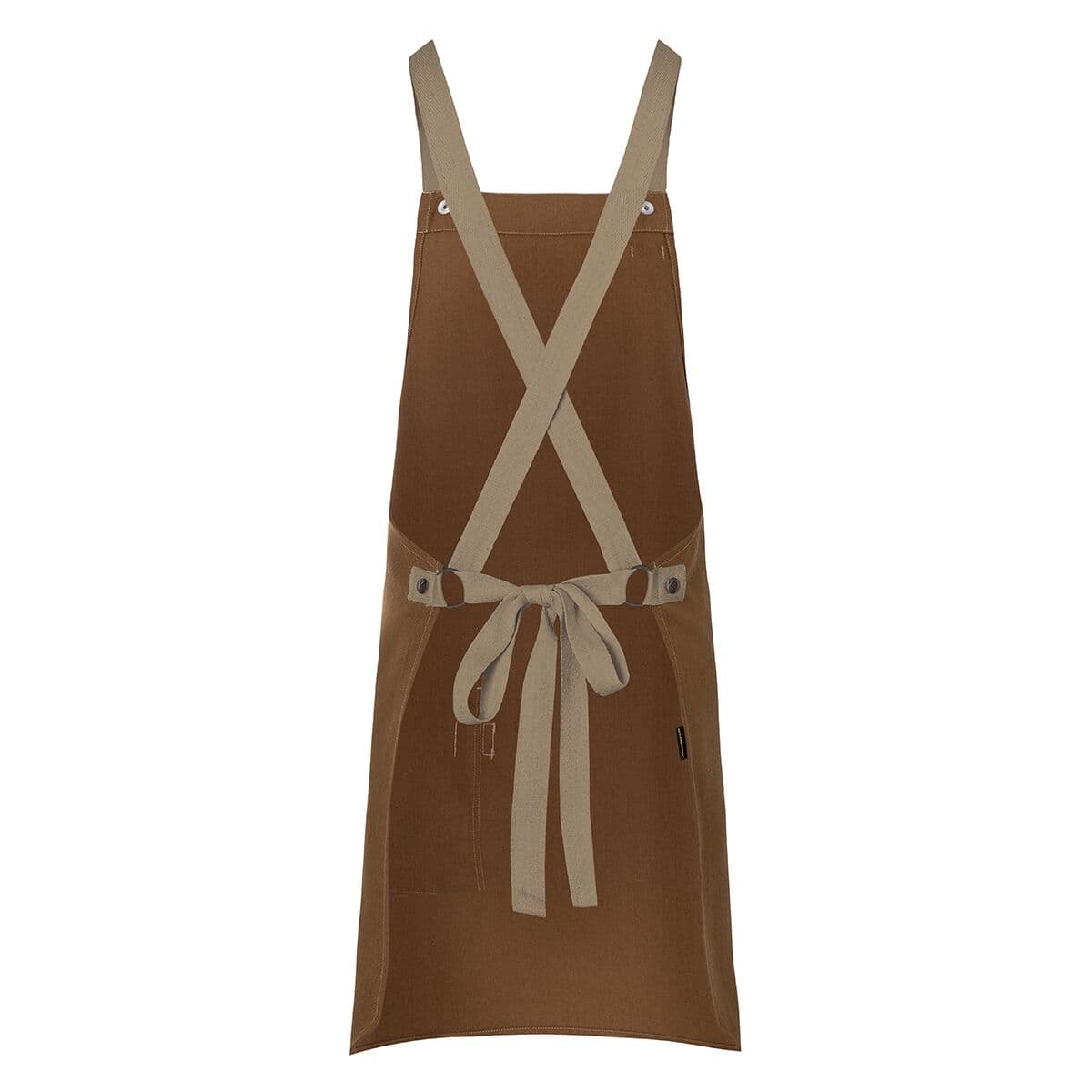 (6 pieces) Karlowsky - Bib Apron Urban Look - Cinnamon