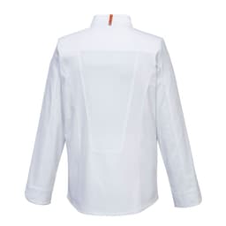 Long Sleeve MeshAir Pro Chef Jacket - White - Size: XL