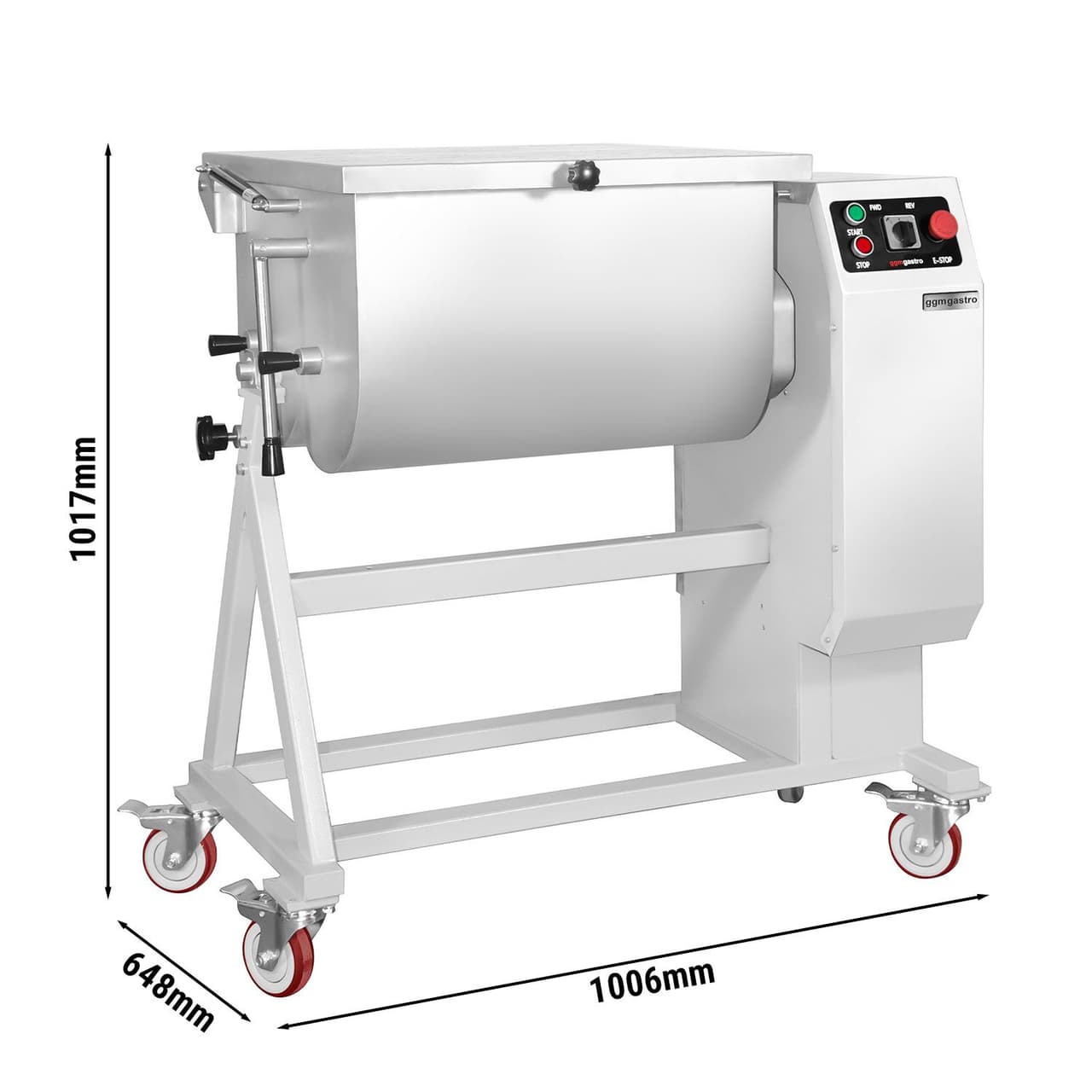 Elekrický mixér na maso - 64L - 62kg - 2,2kW