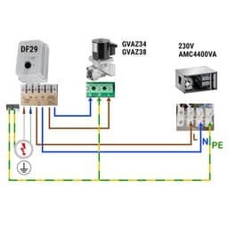 Regulátor otáček s 5 stupni - 230V - 9 ampérů