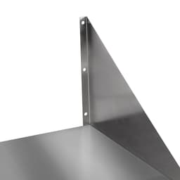 Stainless steel microwave holder - 590 mm