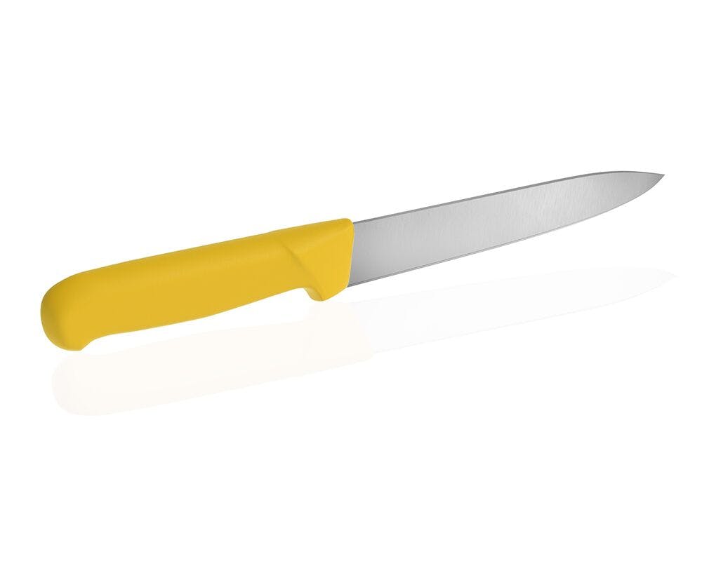 Tranžírovací nůž - 18 cm - žlutý