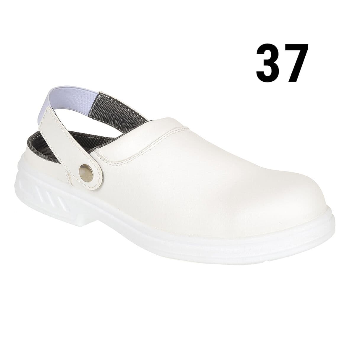 Safety clog Steelite SB - White - Size: 37