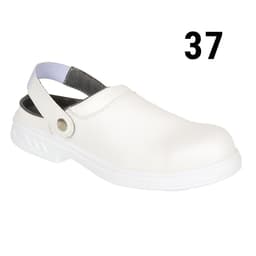 Safety clog Steelite SB - White - Size: 37