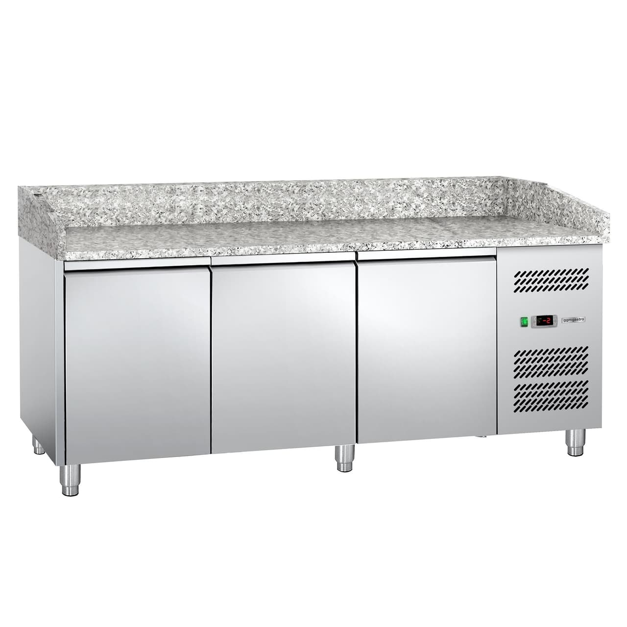 Pizzakühltisch ECO - 2000x800mm - mit 3 Türen