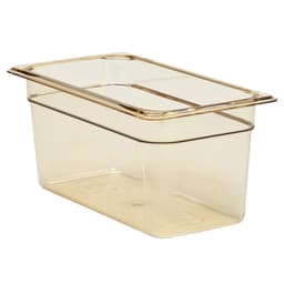 (6 kusů) CAMBRO | H-PAN™ Žáruvzdorné nádoby GN 1/3 - jantar - hloubka 150 mm