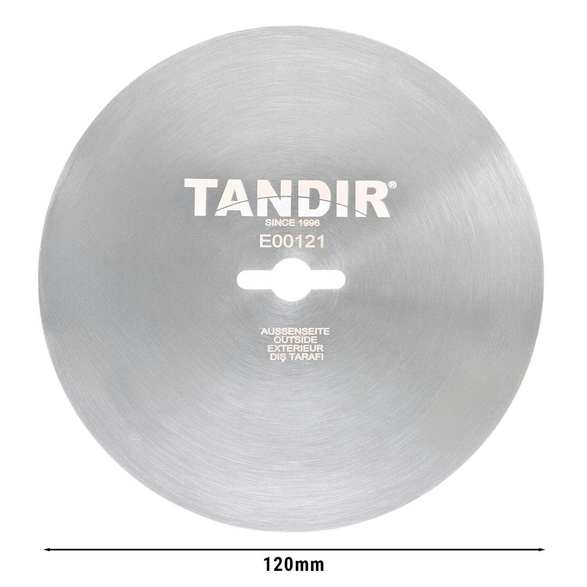 TANDIR® | Řezný nůž - Ø120mm - hladký - pro TANDIR II - 120mm