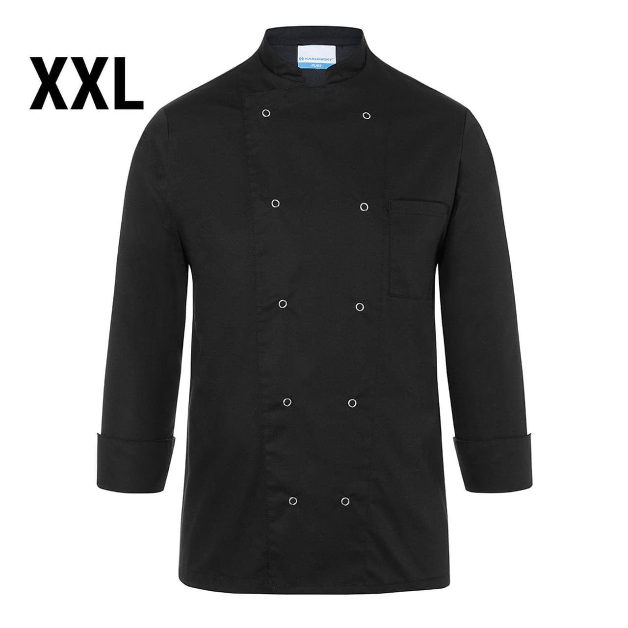 Karlowsky Cooking Jacket Basic - Black - Size: XXL