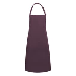 Karlowsky - Bib Apron with Pocket Basic - Eggplant