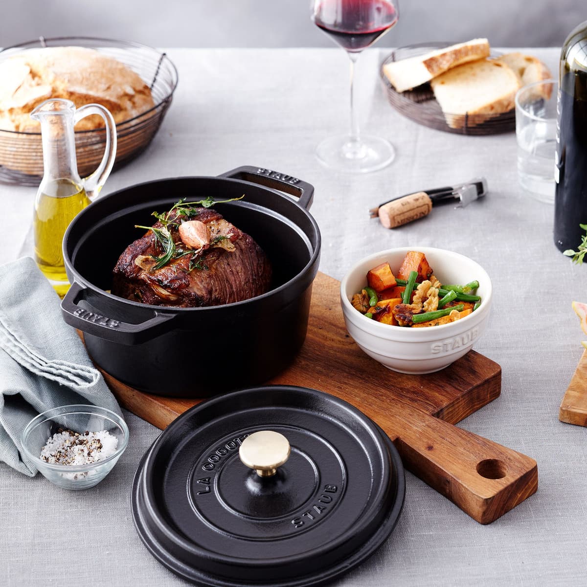 STAUB | LA COCOTTE - kokotka - Ø 180 mm - litina - černá