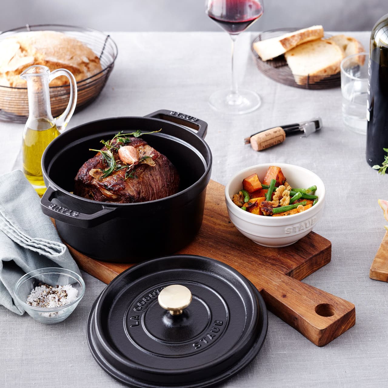 STAUB | LA COCOTTE - Cocotte - Ø 180mm - Gusseisen - Schwarz