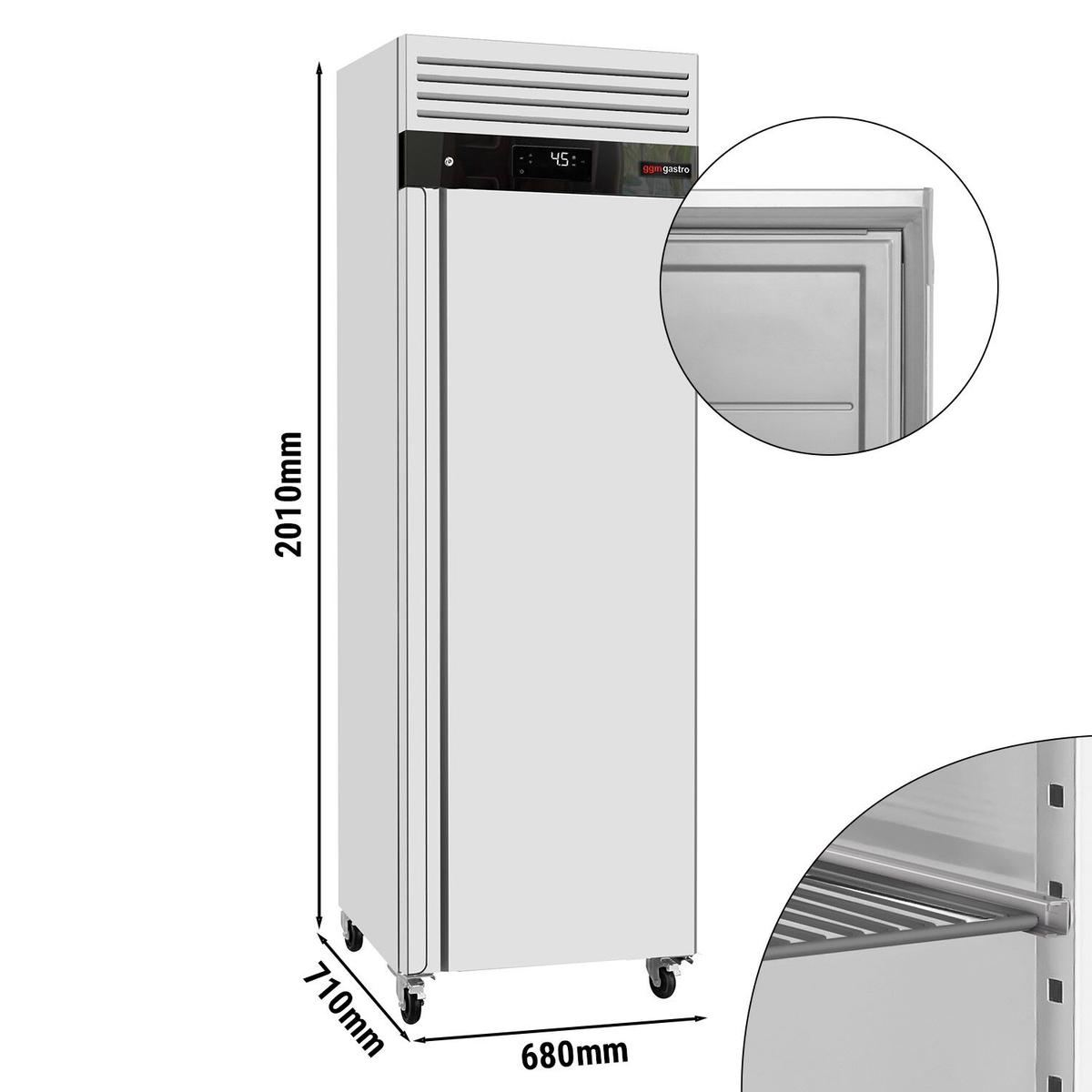 Lednice ECO - 0,68 x 0,71 m - 452L- s 1 dveřmi