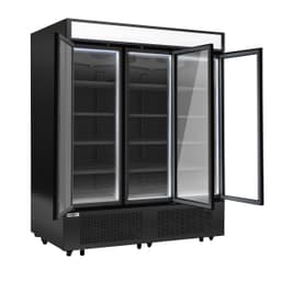 Tiefkühlschrank - 1600mm - von -18 bis -23 °C - mit isolierten Glastüren - 4 Ablagen