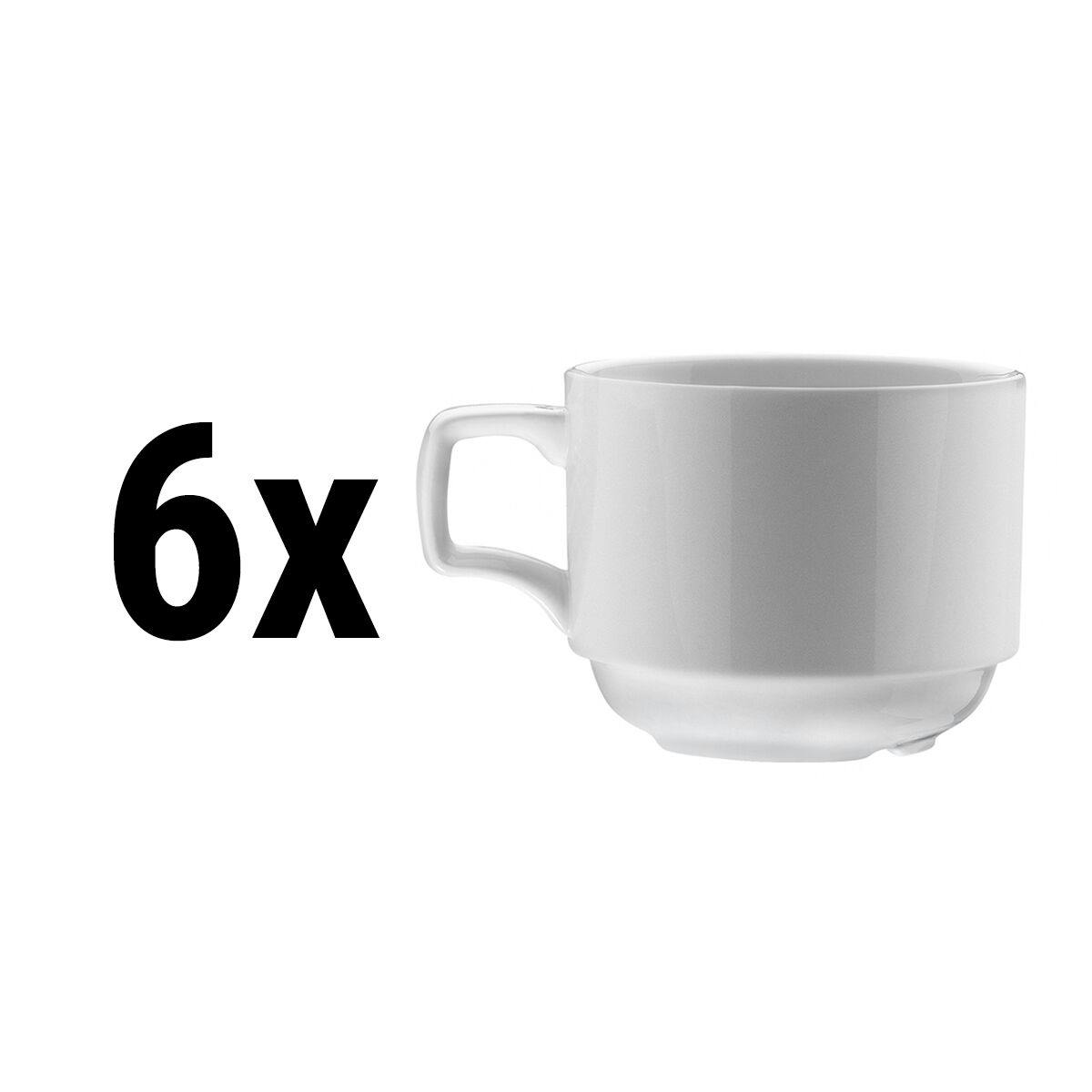(6 Kusů) SEA WAVE - Šálek na kávu/ čaj - 230 ml