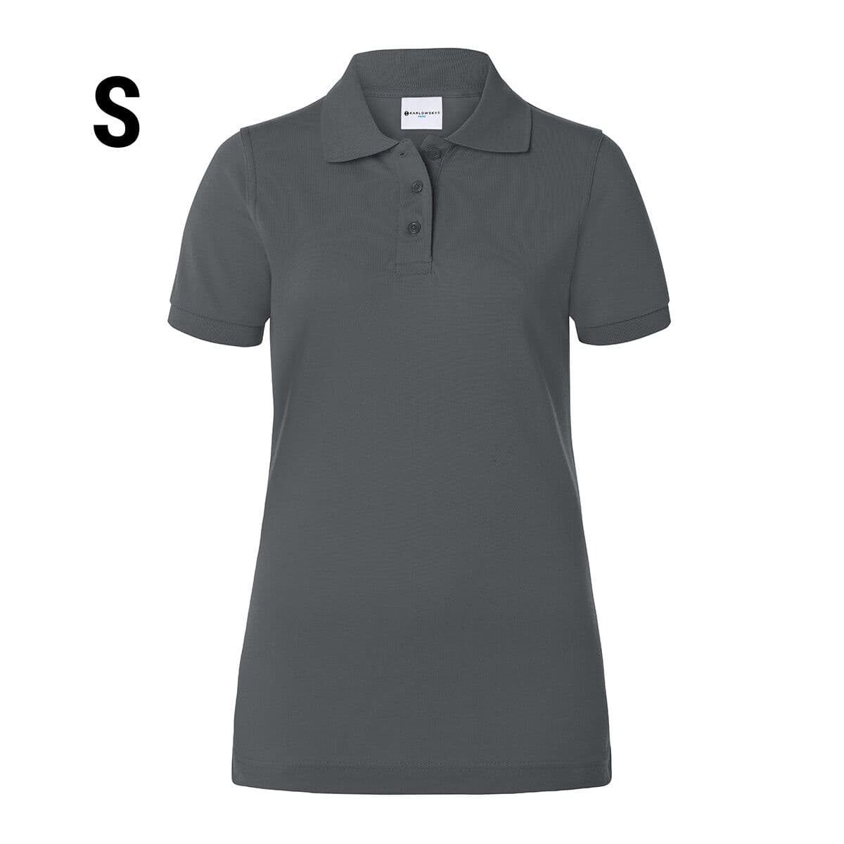 Karlowsky - Ladies Workwear Poloshirt Basic - Anthracite - Size: S