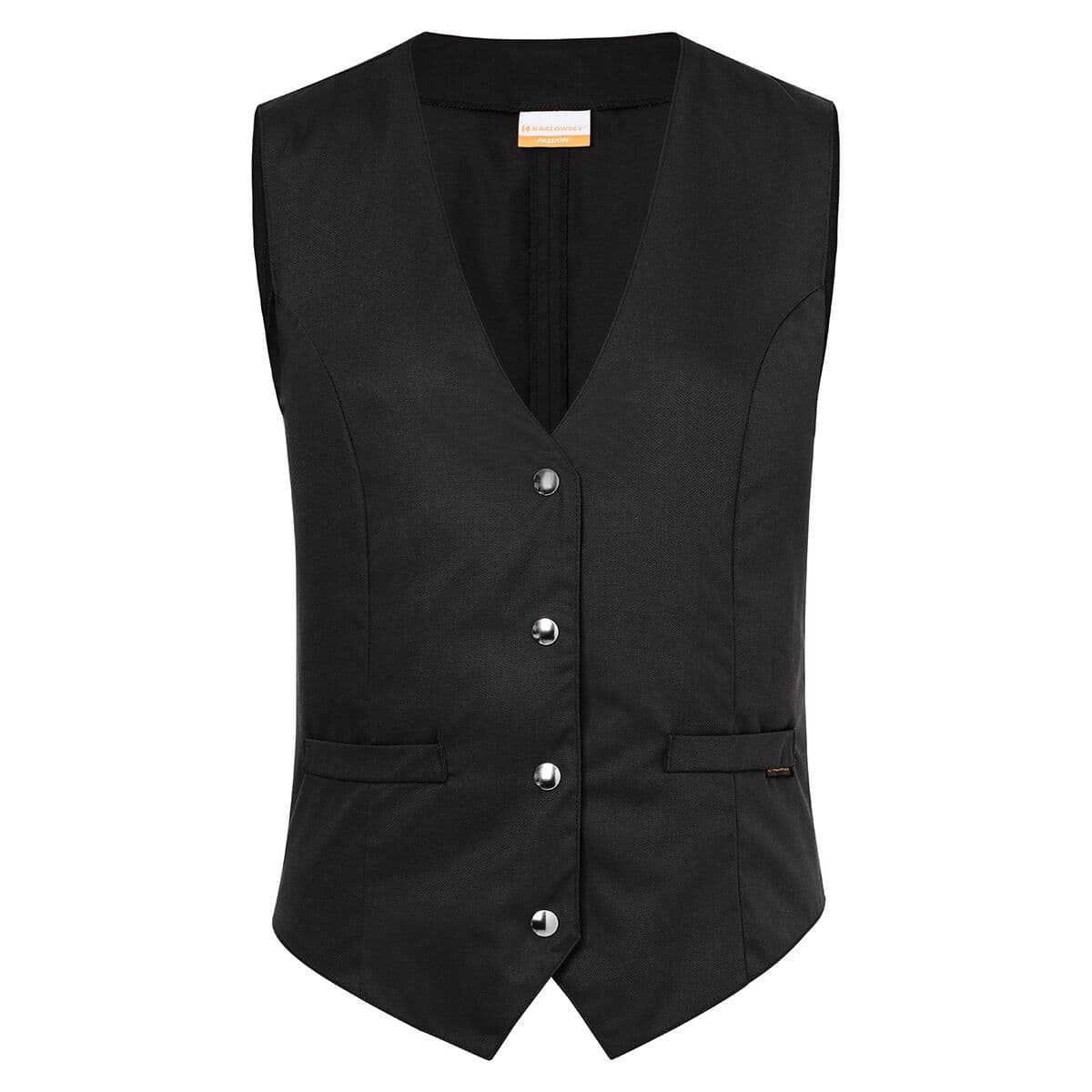 (6 pieces) Karlowsky - Ladies vest Lena - Black - Size: 52