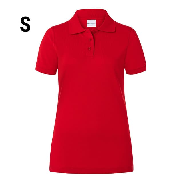 Karlowsky - Ladies Workwear Poloshirt Basic - Red - Size: S