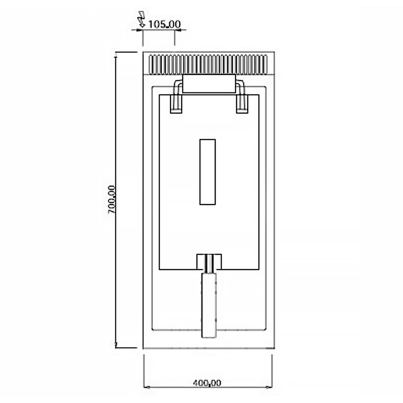 Elektrická fritéza - 10L (9 kW)