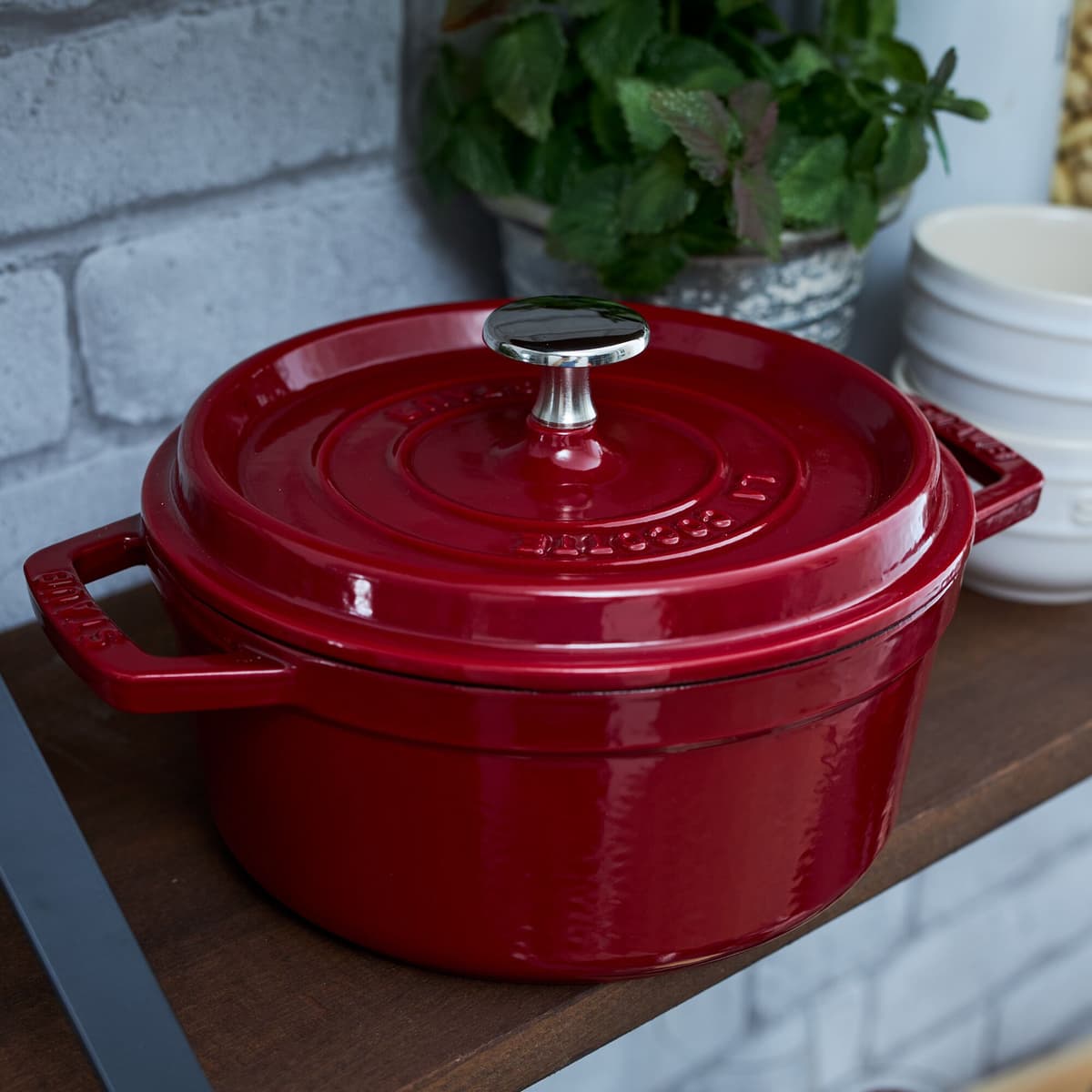 STAUB | LA COCOTTE - kokotka - Ø 260 mm - litina - bordeaux