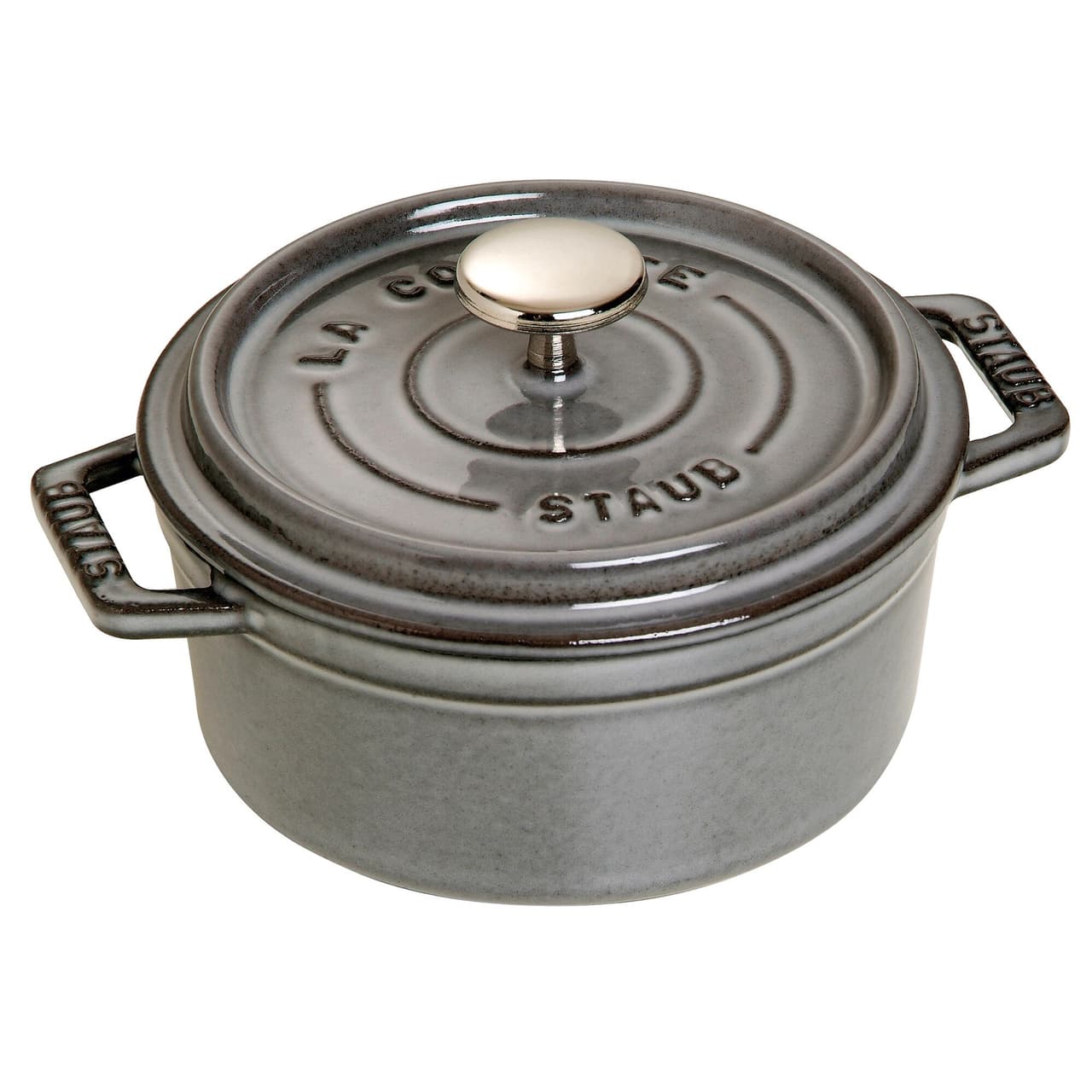 STAUB | LA COCOTTE - Cocotte - Ø 120mm - Gusseisen - Graphit-Grau