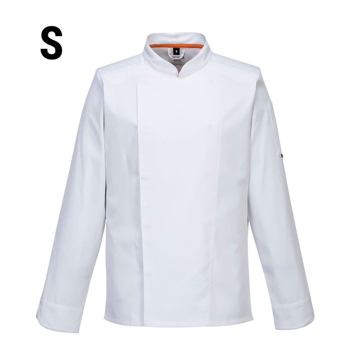 (5 pieces) Long Sleeve MeshAir Pro Chef Jacket - White - Size: S