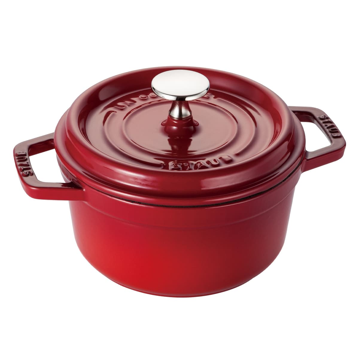 STAUB | LA COCOTTE - kokotka - Ø 160 mm - litina - třešňově červená