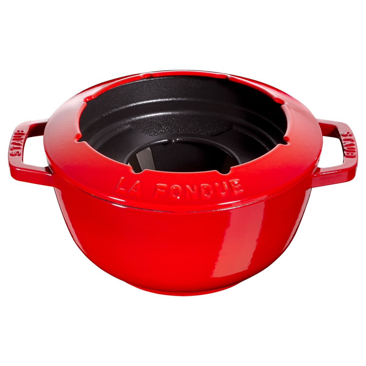 STAUB | SPECIALITY - Sada na fondue - Ø 200 mm - litina - třešňově červená