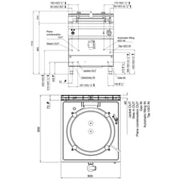 Gas Druck Kochkessel - 100 Liter - 20,9 kW - Indirekte Beheizung