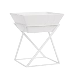 Etagerie / buffet stand - incl. 1 melamine bowl - angular