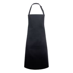 Karlowsky - Bib Apron with Pocket Basic - Black