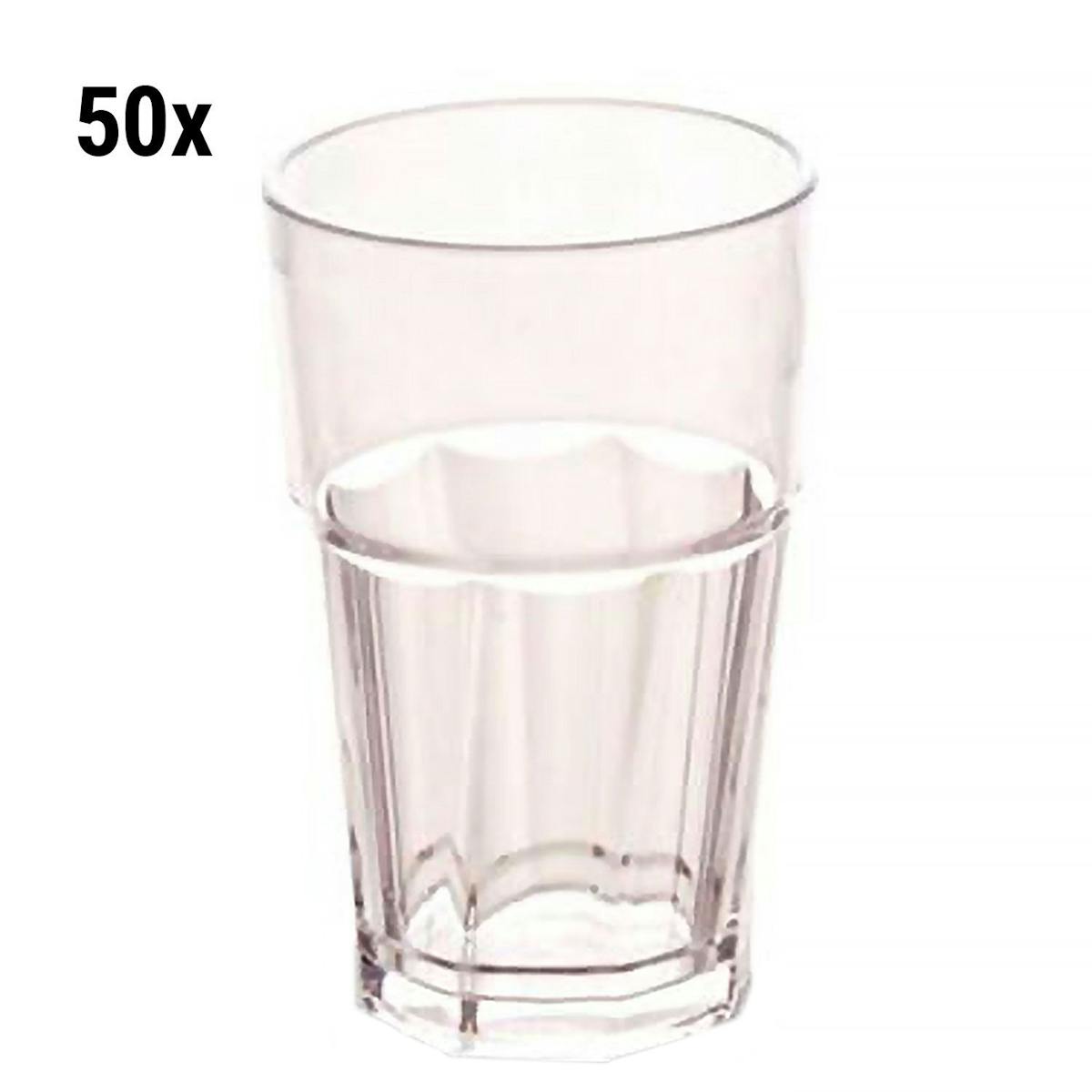 Polykarbonátové sklo - 250 ml - 50 kusů v balení