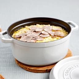 STAUB | LA COCOTTE - mini kokotka - Ø 100 mm - litina - bílý lanýž