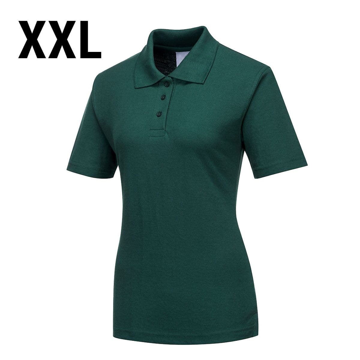 Ladies Polo Shirt - Bottle Green - Size: XXL