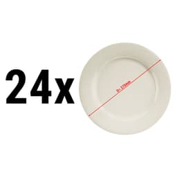 (24 Stück) SEMPRE - Teller flach - Ø 27 cm