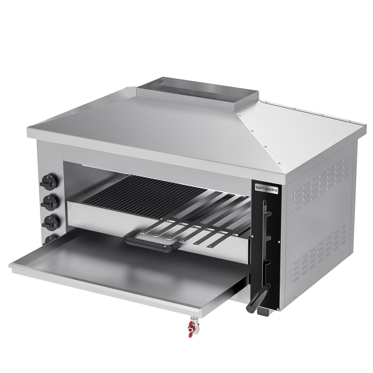 Gas pita oven/ salamander - 13.2 kW