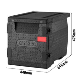 CAMBRO | CAM GOBOX® termobox s předním plněním - černý