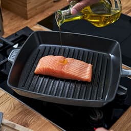 STAUB | GRILL PANS - Americký grill - 300x300mm - litina - grafitově šedý