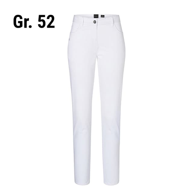 Karlowsky - Ladies 5-pocket pants - White - Size: 52