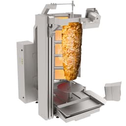 Gas kebab robot - 10 burners - max. 150 kg