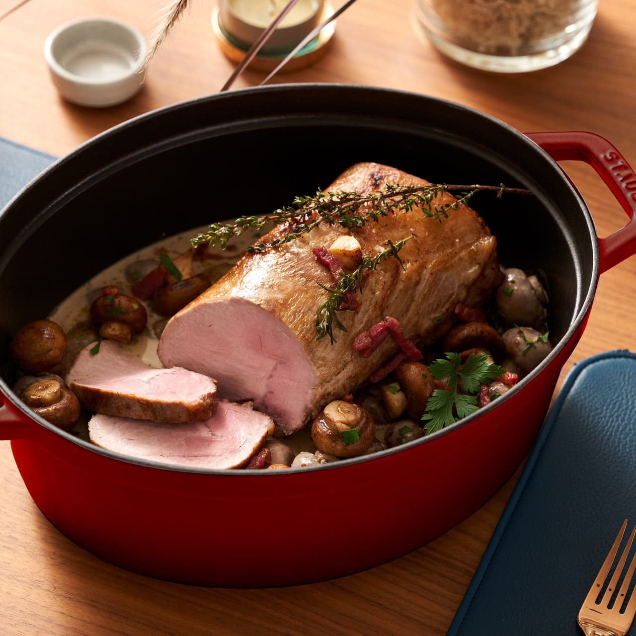 STAUB | LA COCOTTE - kokotka - oválná - 290 mm - litina - bordeaux