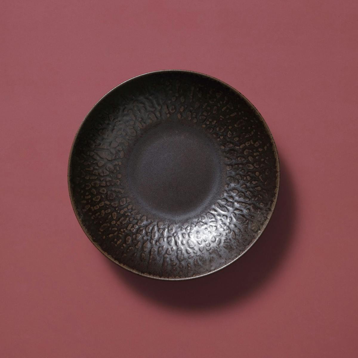 (6 Kusů) Rust - Hluboký talíř - Ø 22 cm - Hnědý